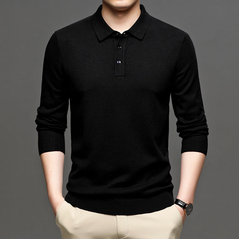 Middle-aged Casual Bottoming t-Shirt