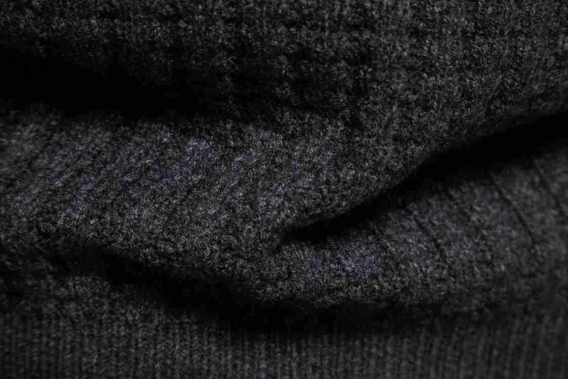 Autumn Men's Knitwear Solid Color Round Neck Sweater