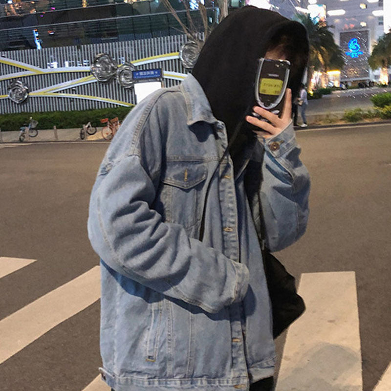Men denim jacket