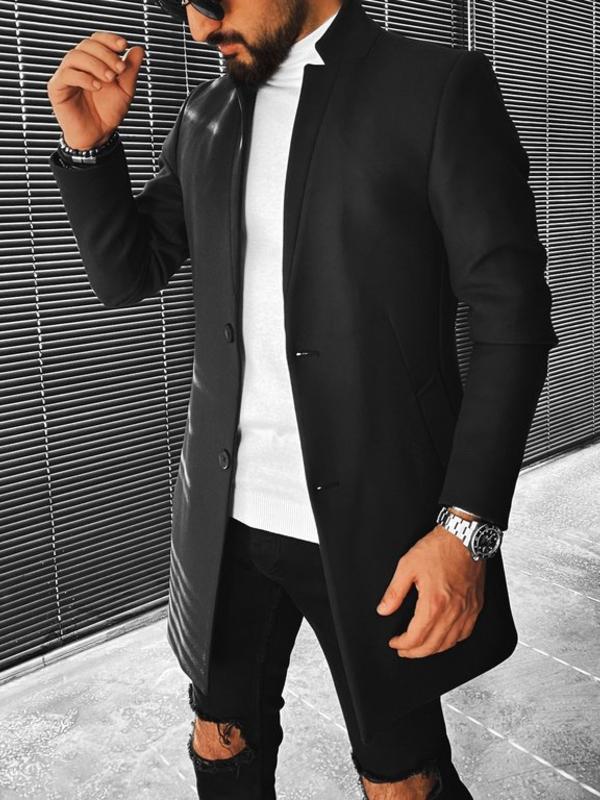 Woolen trench Coat men