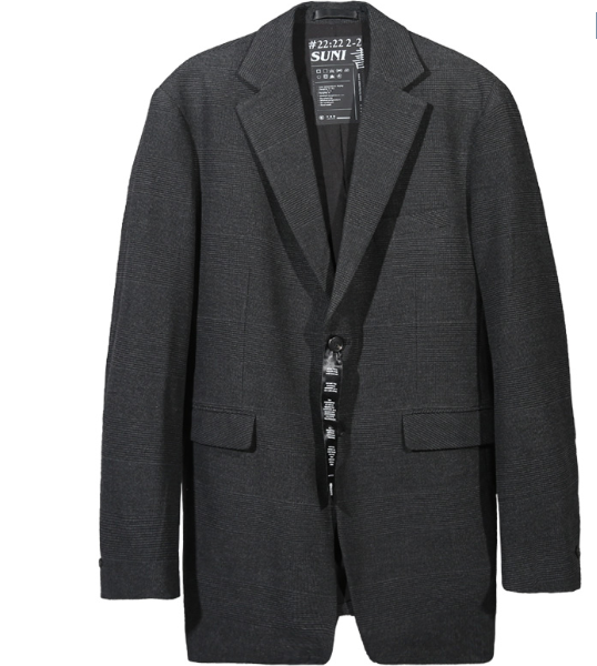 loose long sleeve suit for men