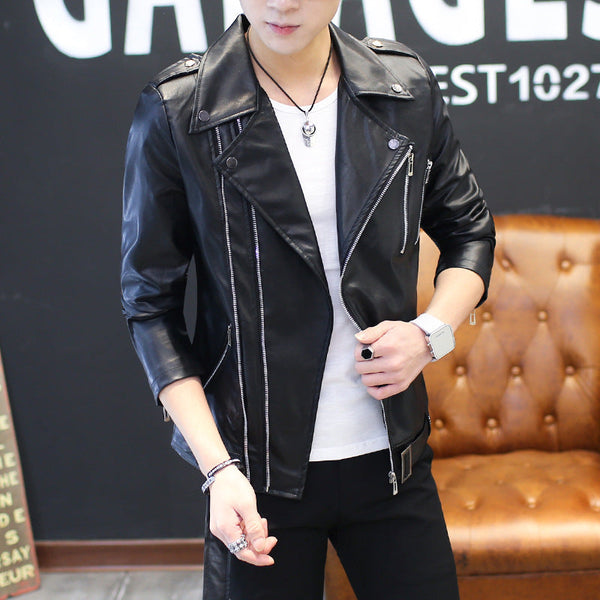 Men's PU Leather Jacket