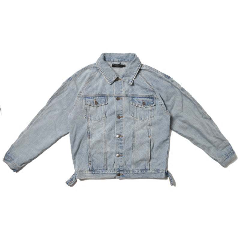 Men's Grey Denim Jacket