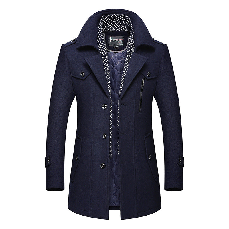 mid-length DORCHESTER PEACOAT jacket