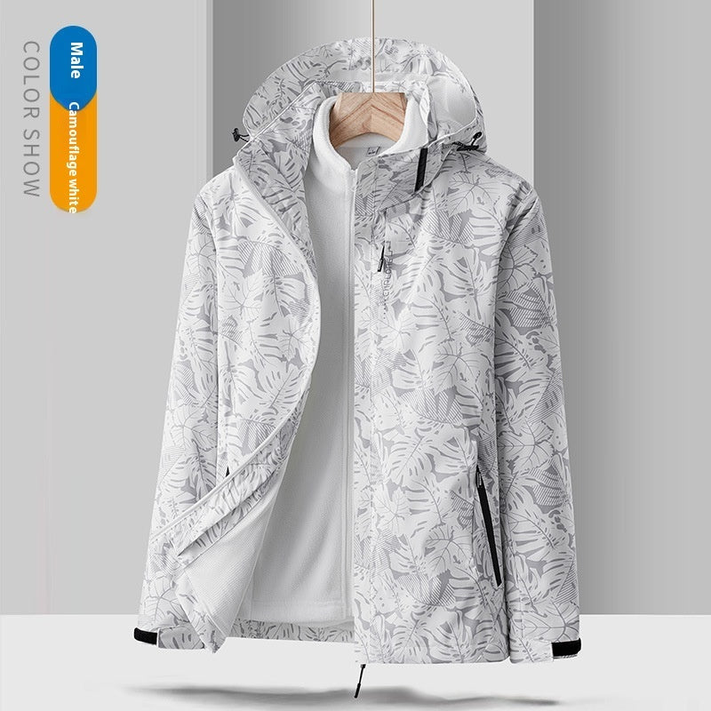 Men's Breathable Casual Detachable Assault jacket