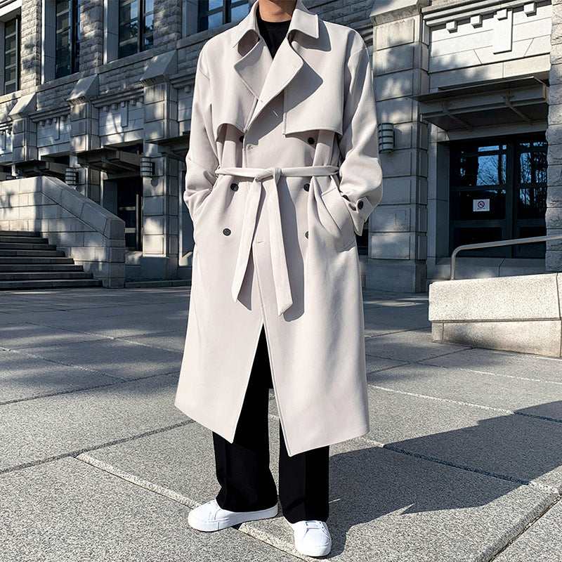 Loose And High Class trench Coat for men