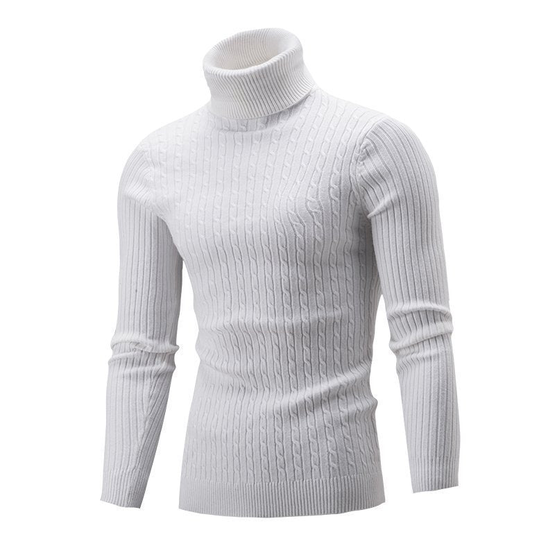 Men's Turtleneck Long Sleeve Sweater
