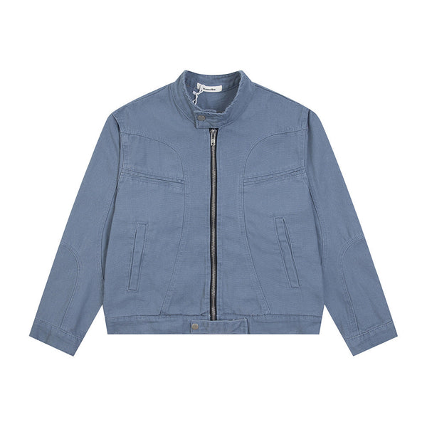 Men's Punk Deconstruction Split Stitching jacket