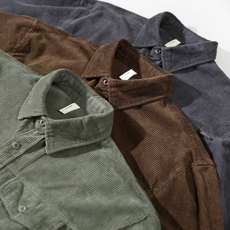 Personalized Men's Shirt Jacket