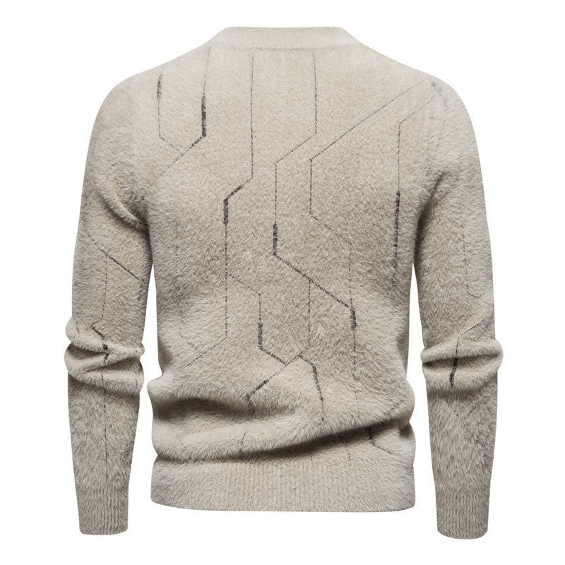 Autumn And Winter Round Neck Sweater