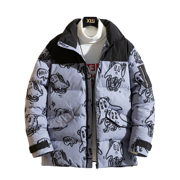 Korean Style Loose Bread Winter jacket Men