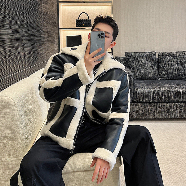 French Fashionable Fur Jacket