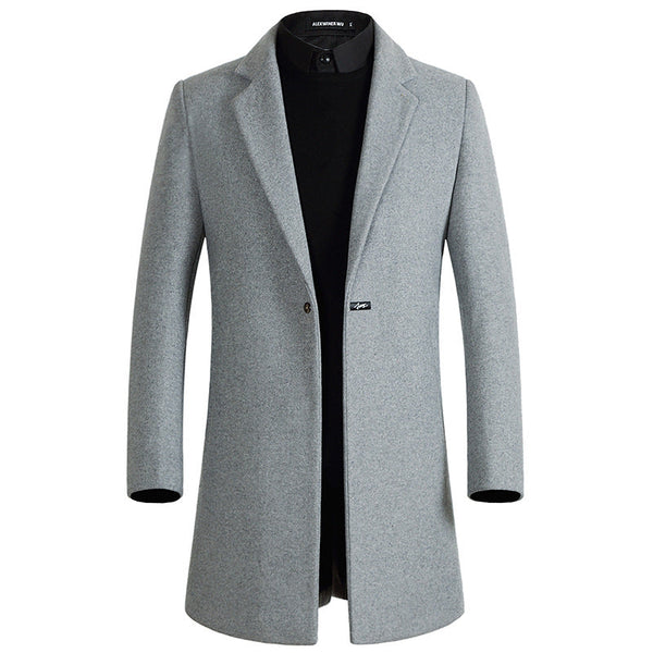 Men's Casual Slim fit trench Coat