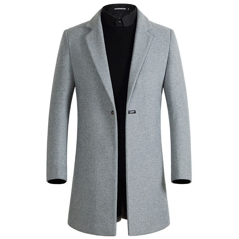 Men's Casual Slim fit trench Coat