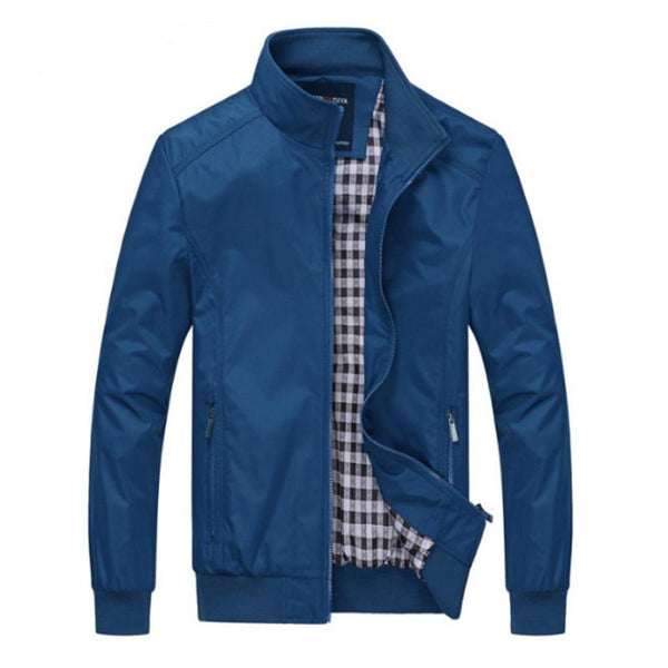 Men Overcoat Bomber Jacket