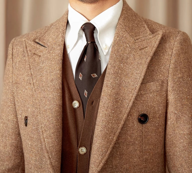 Color Dots Mid-length trench Coat