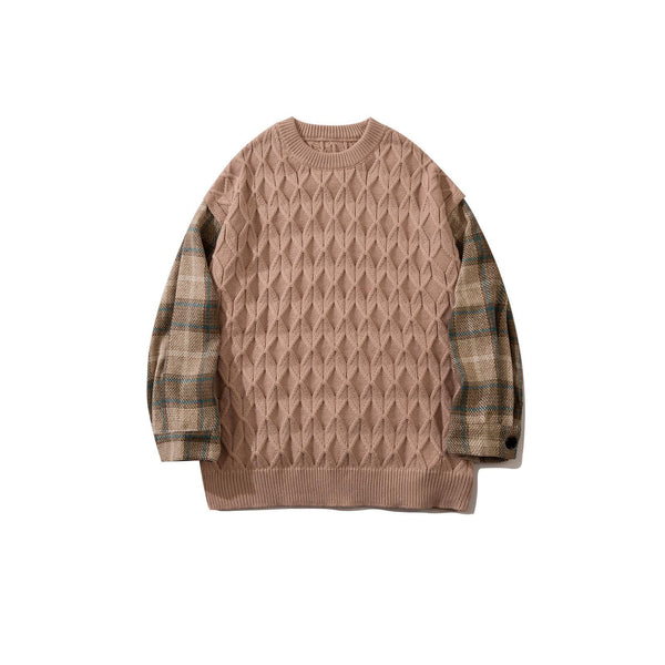 couple's knitted sweater