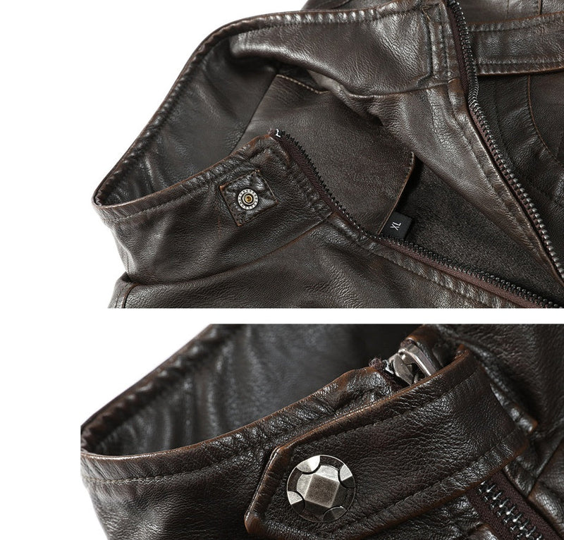 winter Leather Jacket for men