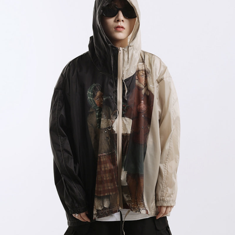 Men's Summer Thin Breathable hoodie