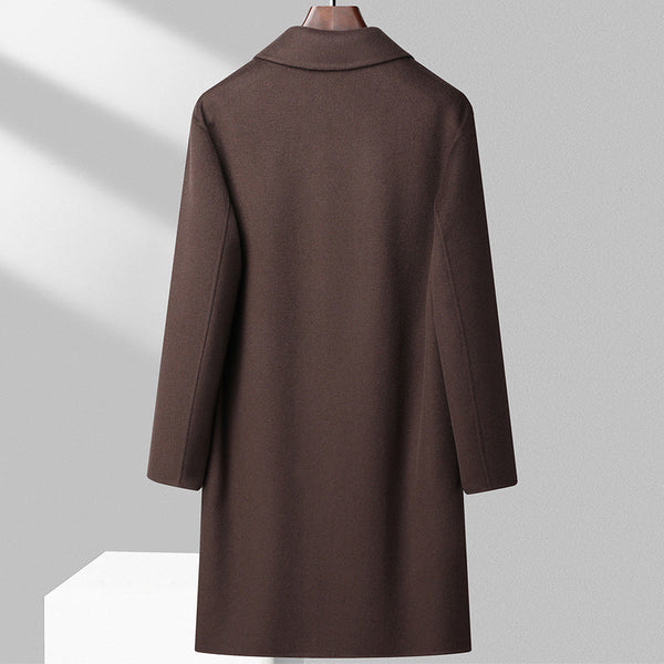 Winter Double-sided Woolen Coat Men