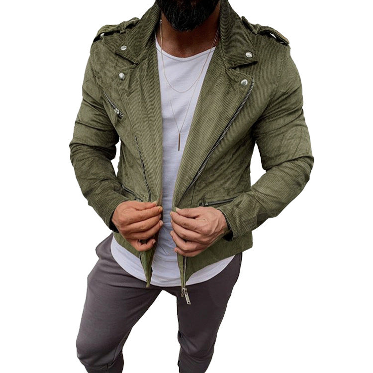Long-sleeve lapel jacket