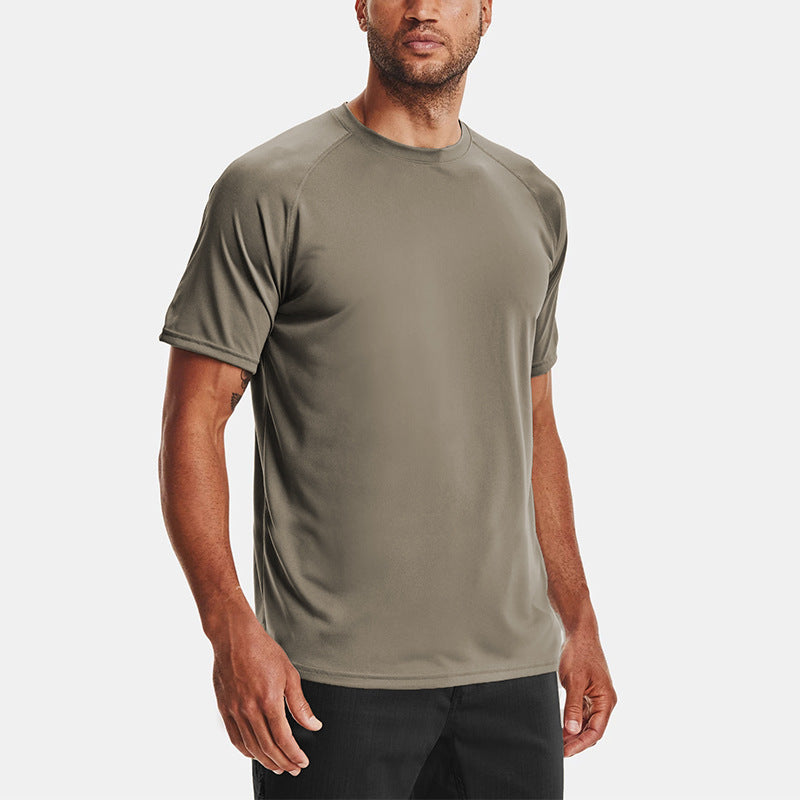 Summer Exercise Men's Loose Round Neck t-shirt