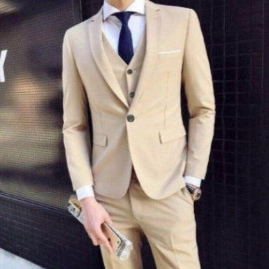 Men's Three-piece Suit Business Wear Formal Wear suit