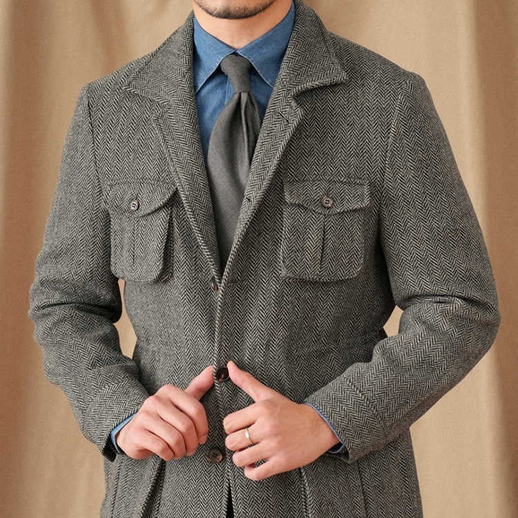 Commuter Business Keep Warm And Handsome suit Jacket Men