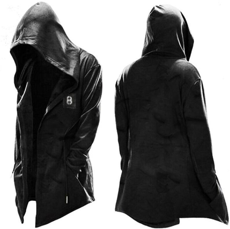 Men's Casual Hooded cloak