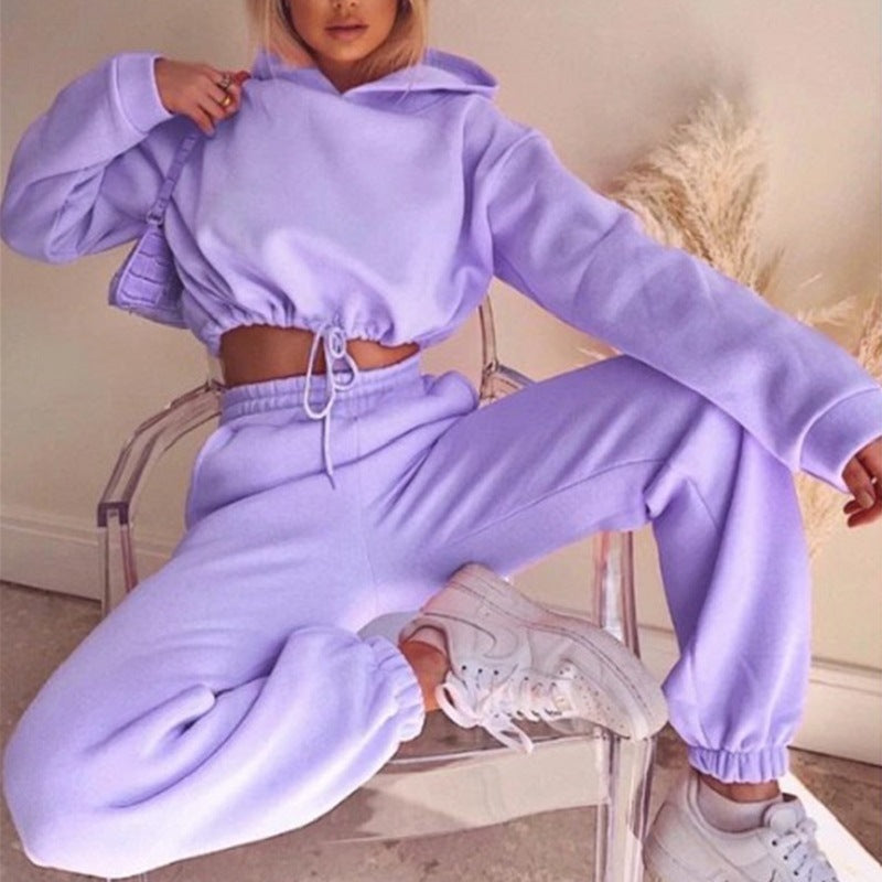 Women 2 Piece Sweatsuits Tracksuits Sexy Long Sleeve