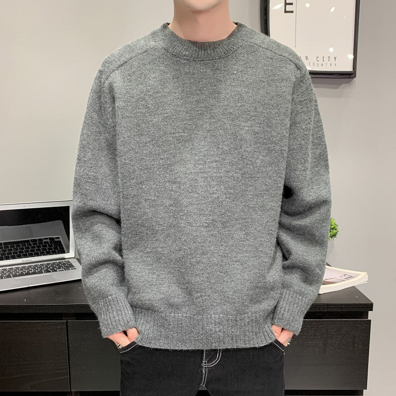 Casual Loose Long Sleeved Sweater For Men