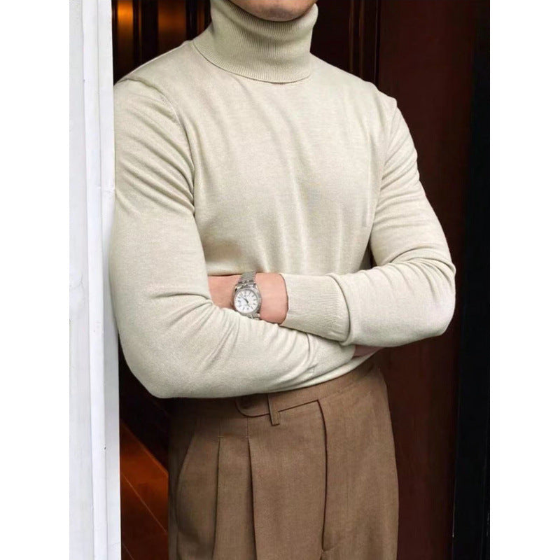 Autumn And Winter Turtleneck Cotton Sweater