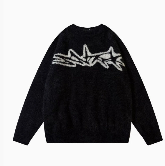 American High Street Spring Autumn Knitwear Casual Sweater