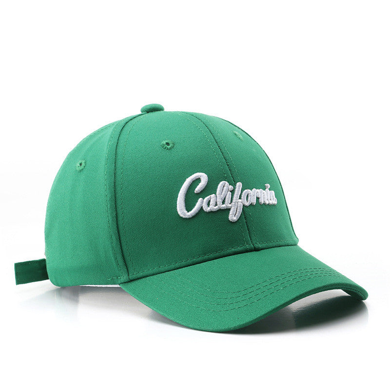 California  Letter Embroidery Caps Outdoor Sports