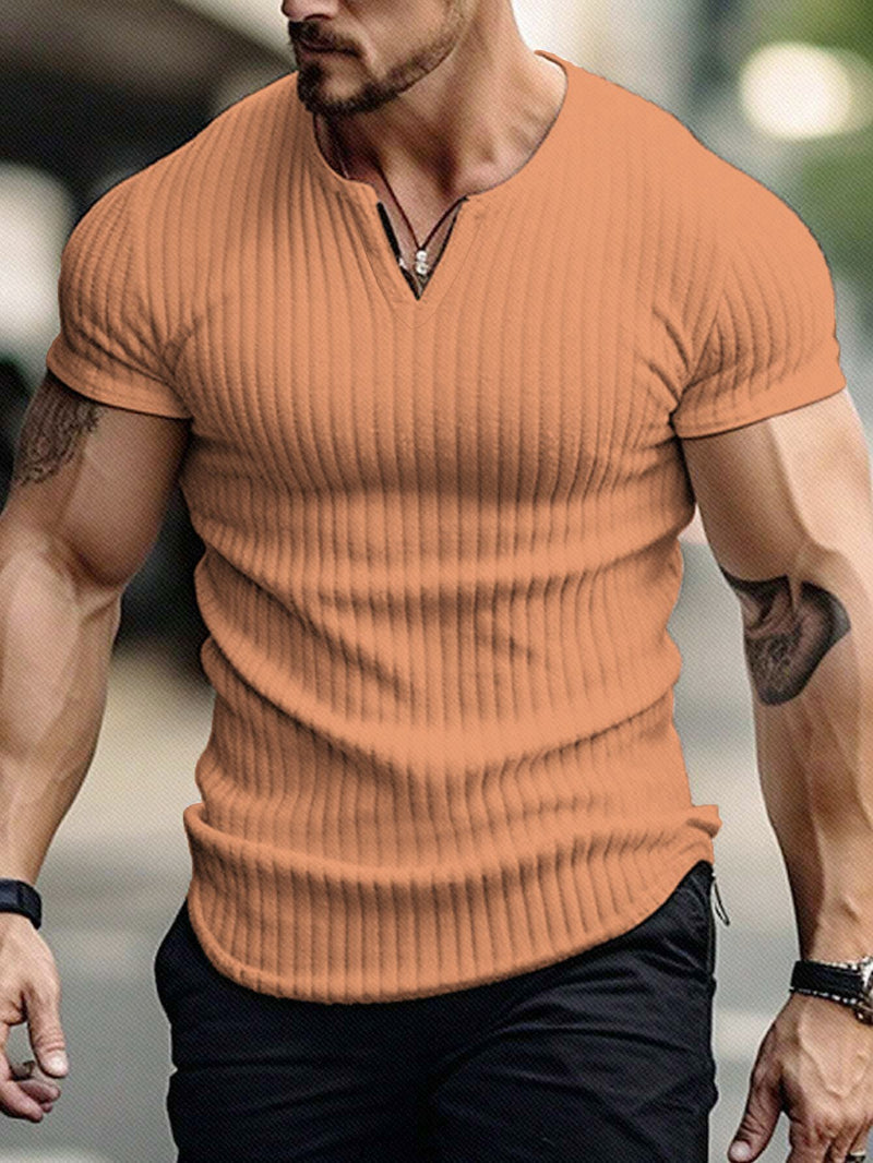 Slim-fitting Men's Short Sleeve t-shirt