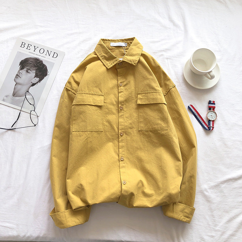 Trendy Fashion Workwear Long Sleeve shirt