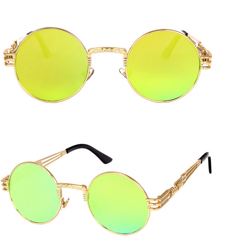 Men Classic round Sunglasses
