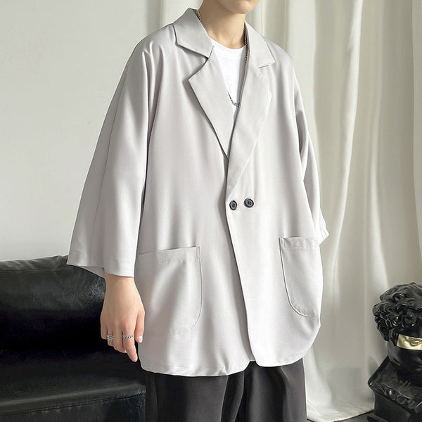 Leisure Fashion Loose Three-quarter Sleeve Suit Jacket