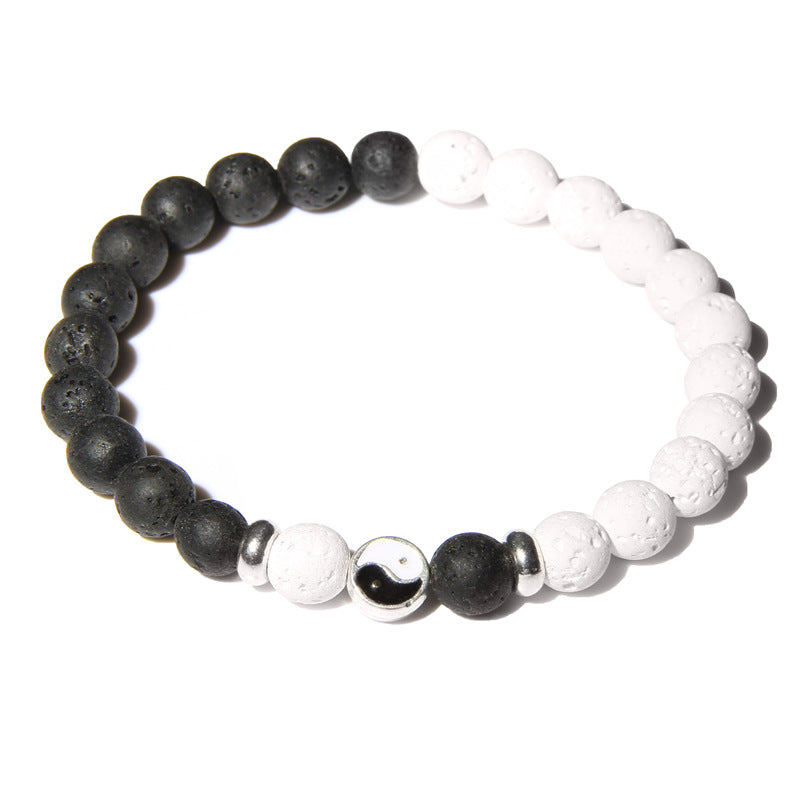 Natural Stone Turquoise Beads Bracelet Men