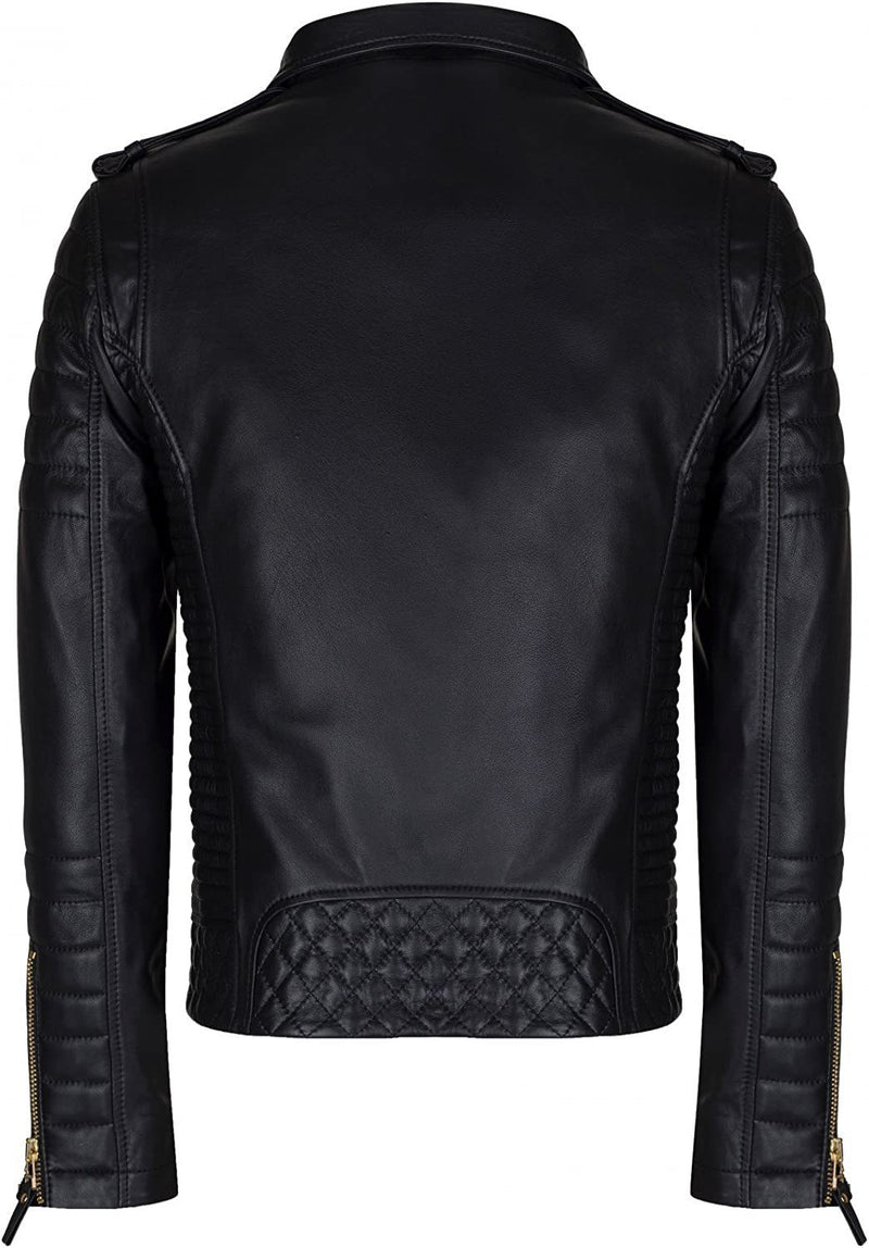 Thick Collar European And American Double Zipper Jacket