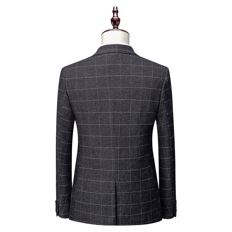 Men's Business Suits Slim Wedding Groom Suit Men