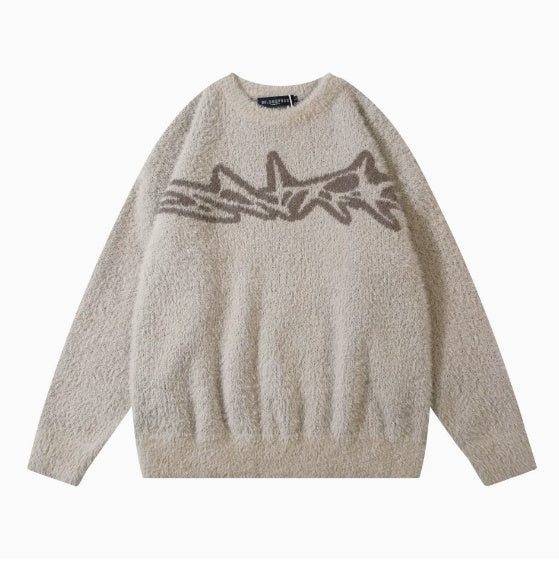 American High Street Spring Autumn Knitwear Casual Sweater