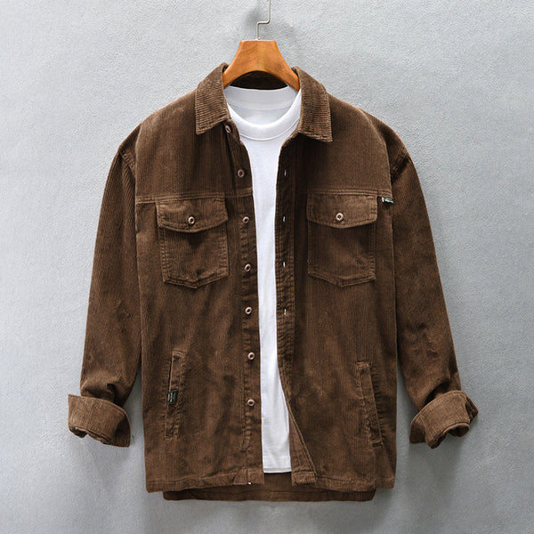 Personalized Men's Shirt Jacket