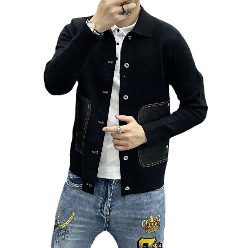 New Sweater Coat Men's Jacket