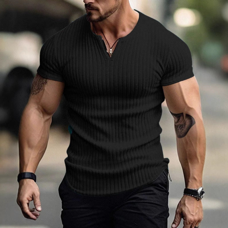 Slim-fitting Men's Short Sleeve t-shirt