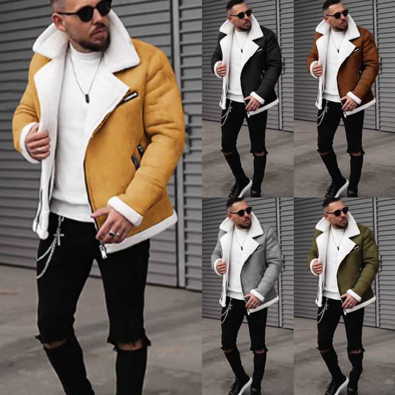 Lapel Warm Jacket