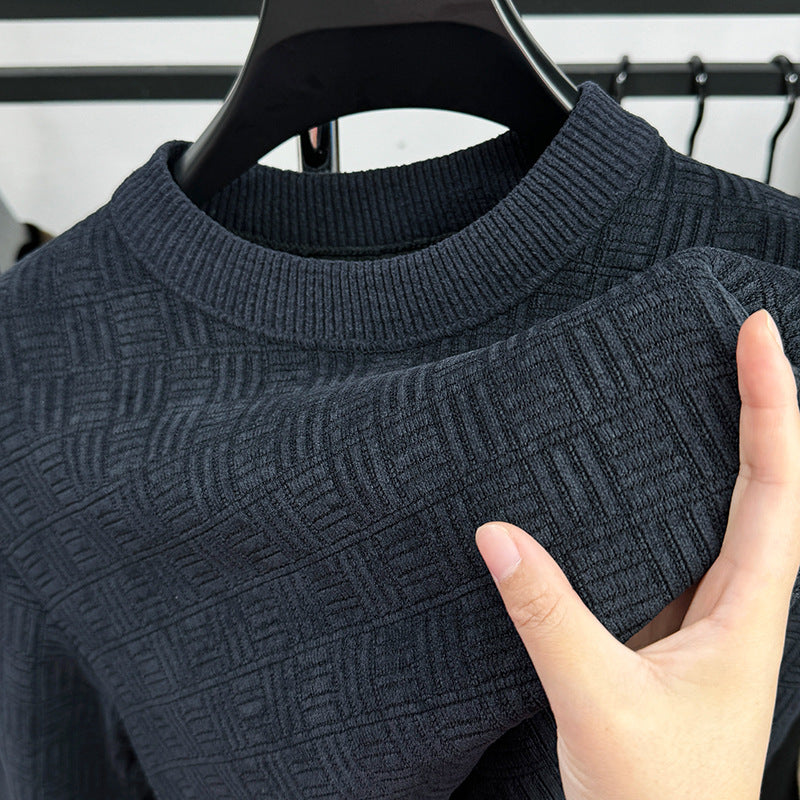 Warm Leisure Round Neck Men's sweaters