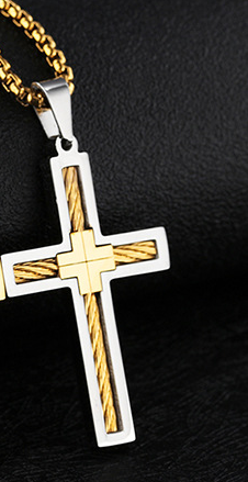 Cross Necklace Men
