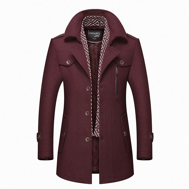mid-length DORCHESTER PEACOAT jacket