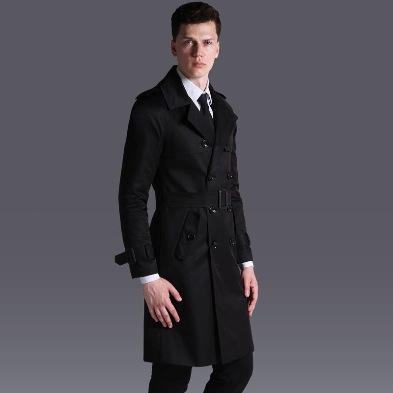 Men's Double-breasted Coat